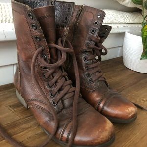 Steve Madden combat boots